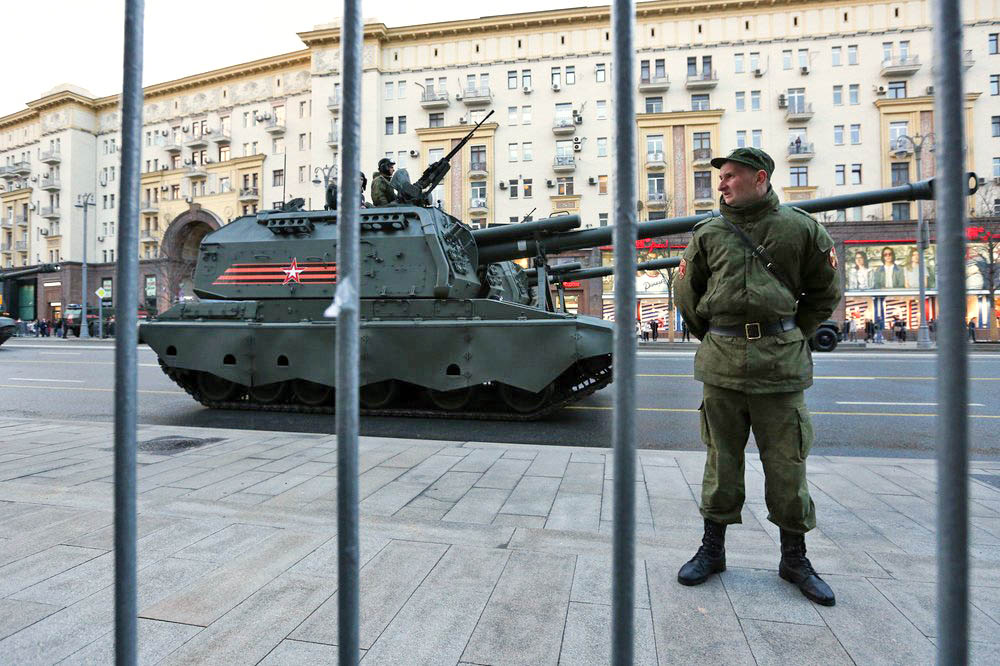 Перекрытие дорог 7 мая 2022 года в Москве в связи с репетицией Парада Победы