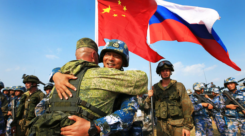 Военный кулак РФ и Китая: совместные учения ВКС России и ВВС САР начались в Сирии 